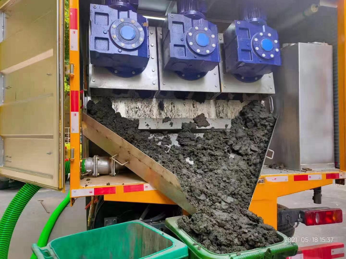 沛县化粪池清掏城市维护站-泥浆净化干湿分离处理